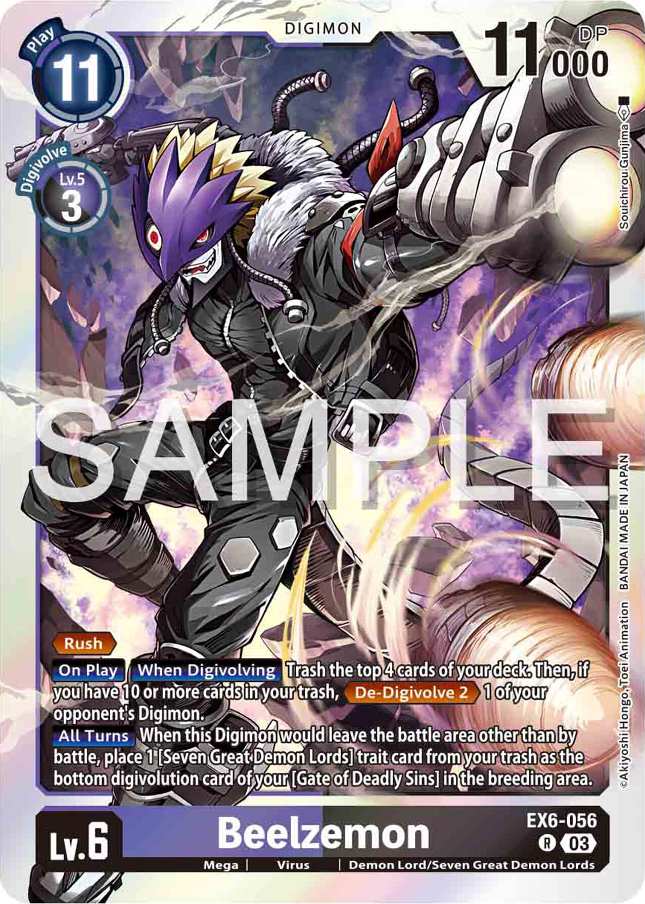 Beelzemon [EX6-056] [Infernal Ascension] | Devastation Store