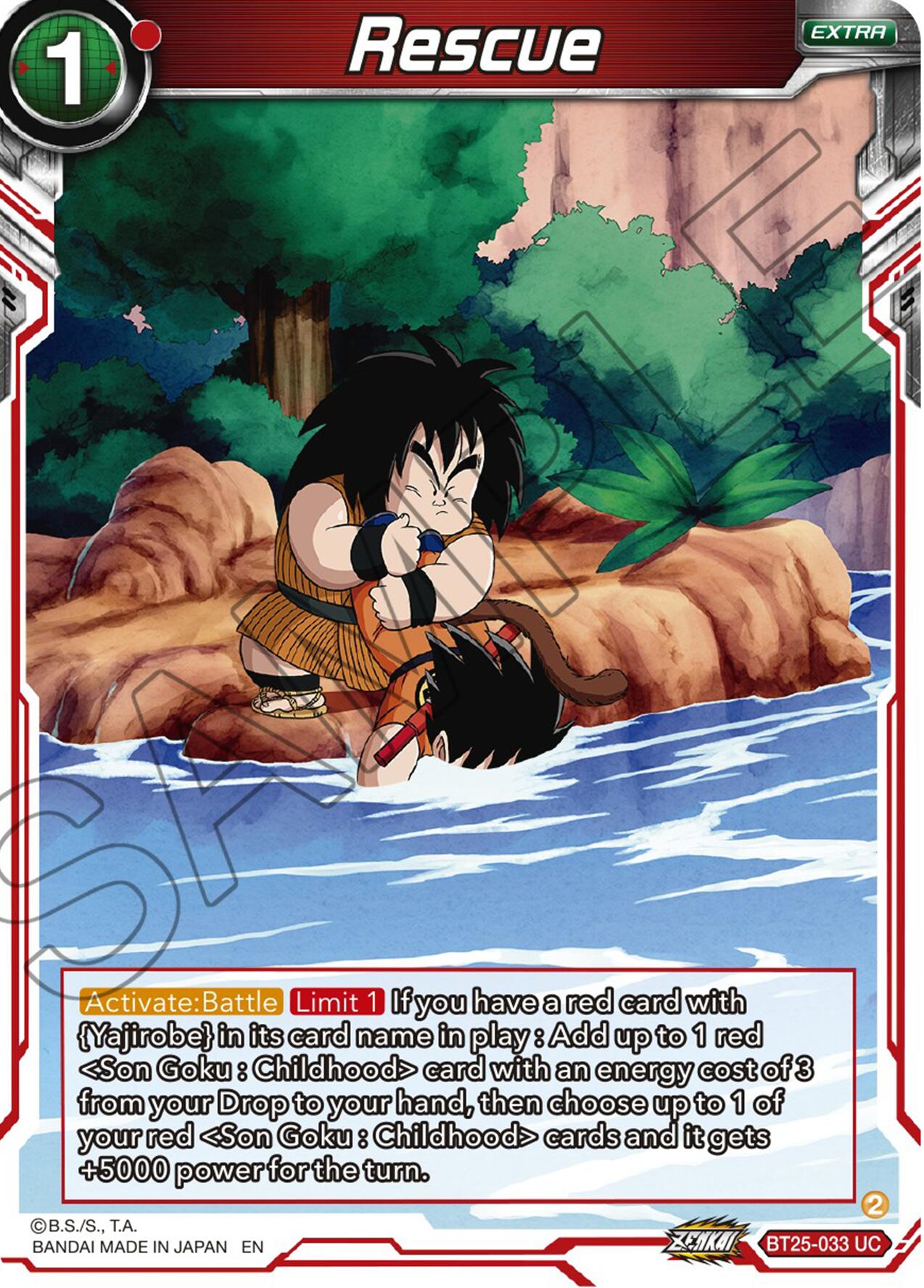 Rescue (BT25-033) [Legend of the Dragon Balls] | Devastation Store