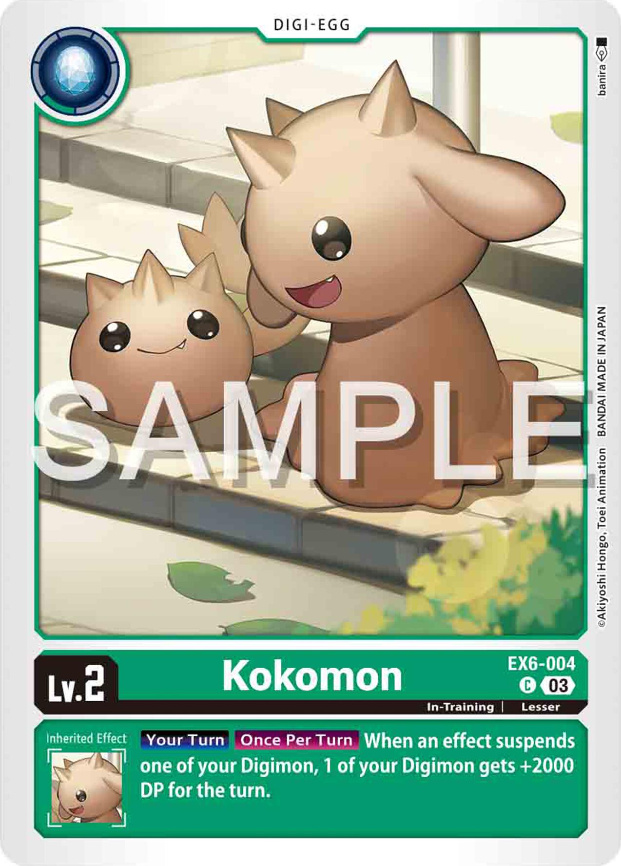 Kokomon [EX6-004] [Infernal Ascension] | Devastation Store