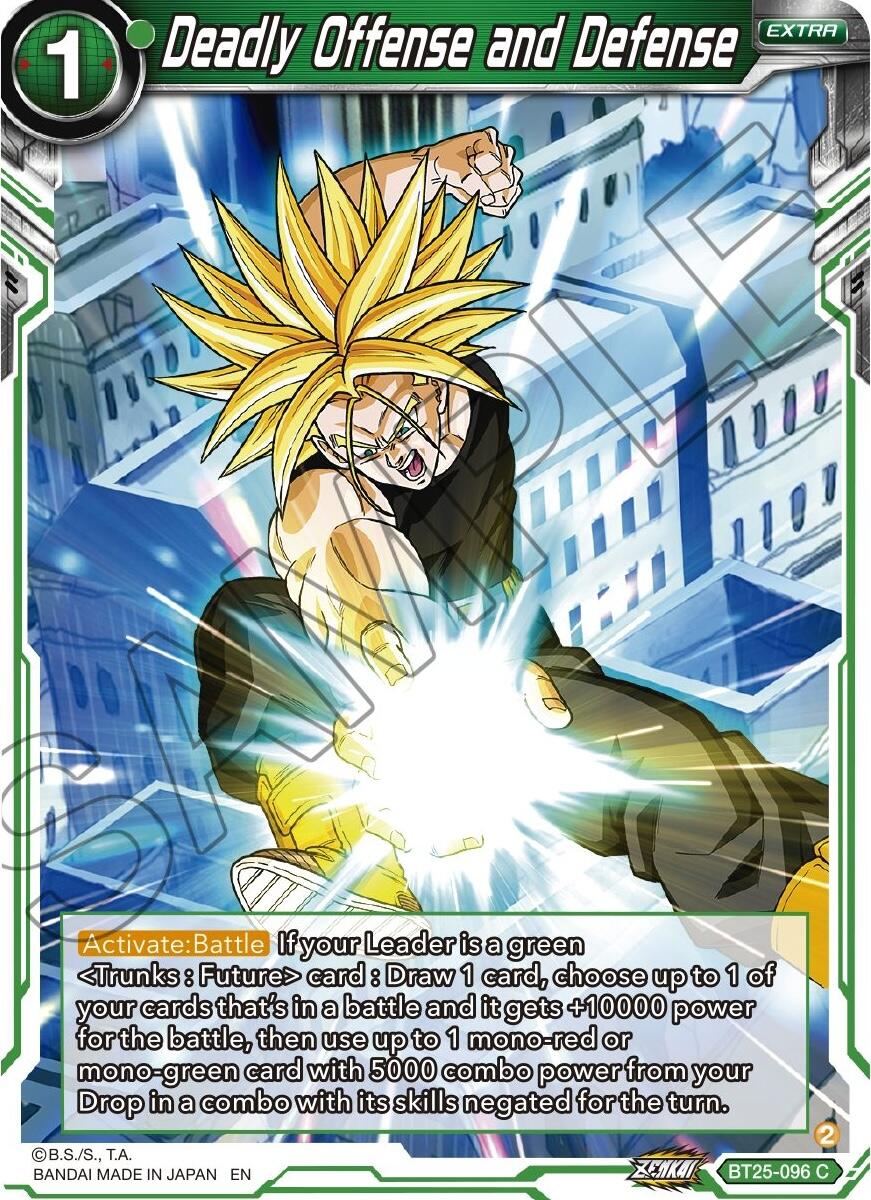 Deadly Offense and Defense (BT25-096) [Legend of the Dragon Balls] | Devastation Store