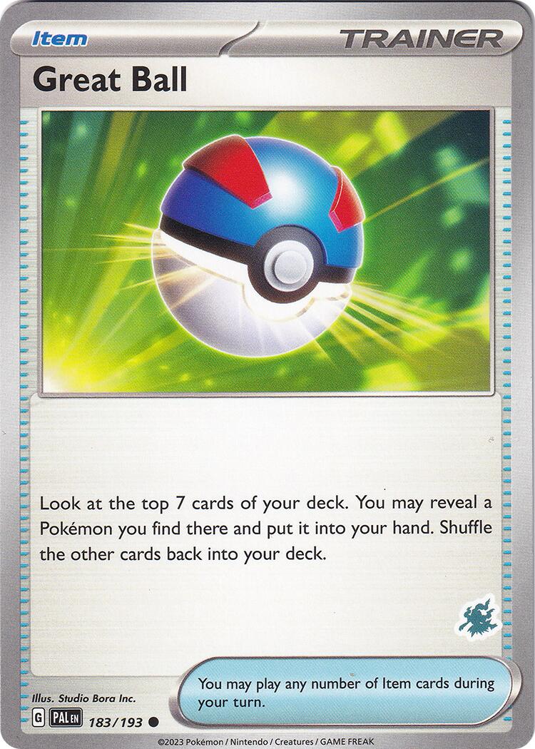 Great Ball (183/193) (Darkrai Deck) [Battle Academy 2024] | Devastation Store