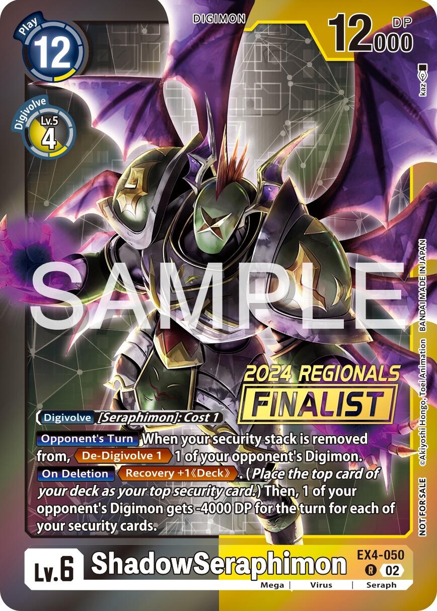 ShadowSeraphimon [EX4-050] (2024 Regionals Finalist) [Alternative Being Booster] | Devastation Store