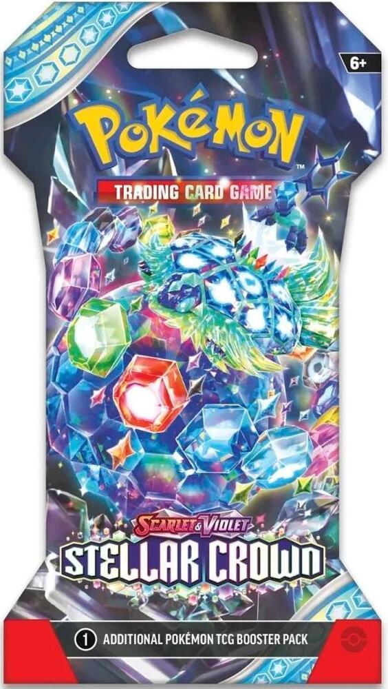 Scarlet & Violet: Stellar Crown - Sleeved Booster Pack | Devastation Store