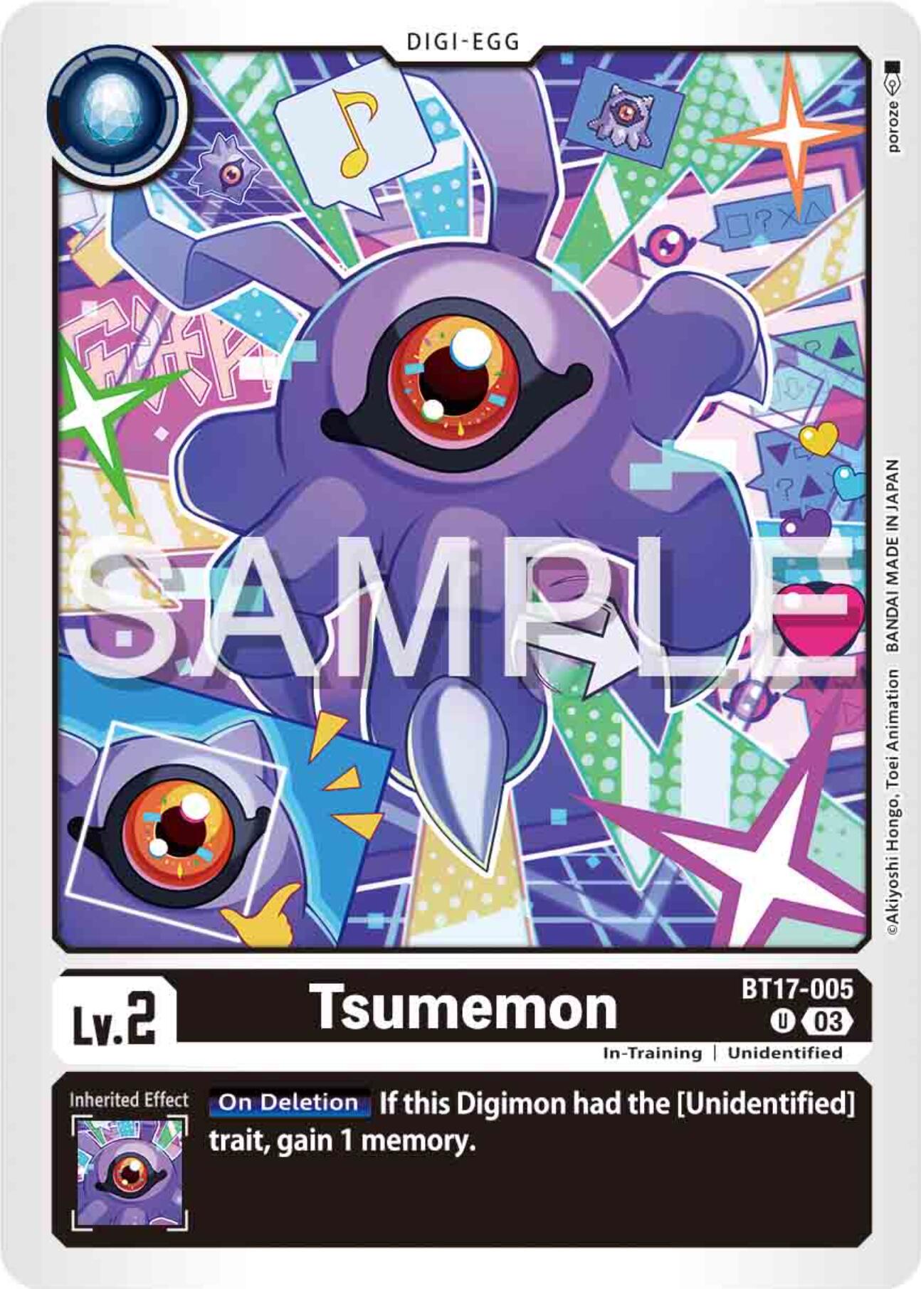 Tsumemon [BT17-005] [Secret Crisis] | Devastation Store