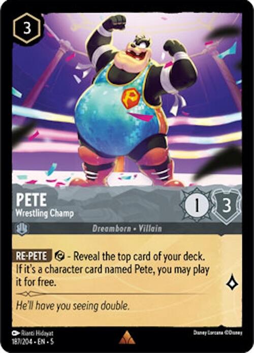Pete - Wrestling Champ (187/204) [Shimmering Skies] | Devastation Store