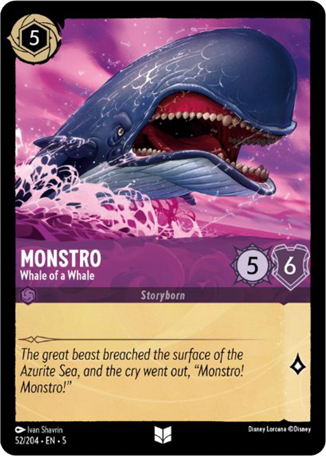 Monstro - Whale of a Whale (52/204) [Shimmering Skies] | Devastation Store