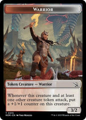 Warrior // Phyrexian Hydra (0012) Double-Sided Token [March of the Machine Tokens] | Devastation Store