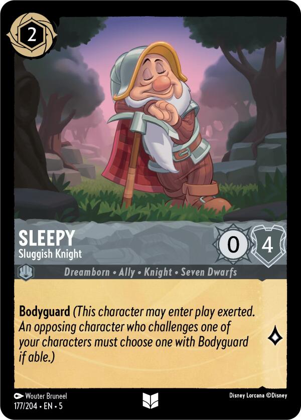 Sleepy - Sluggish Knight (177/204) [Shimmering Skies] | Devastation Store