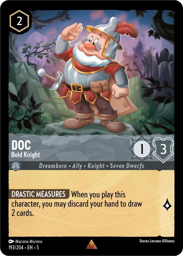 Doc - Bold Knight (193/204) [Shimmering Skies] | Devastation Store
