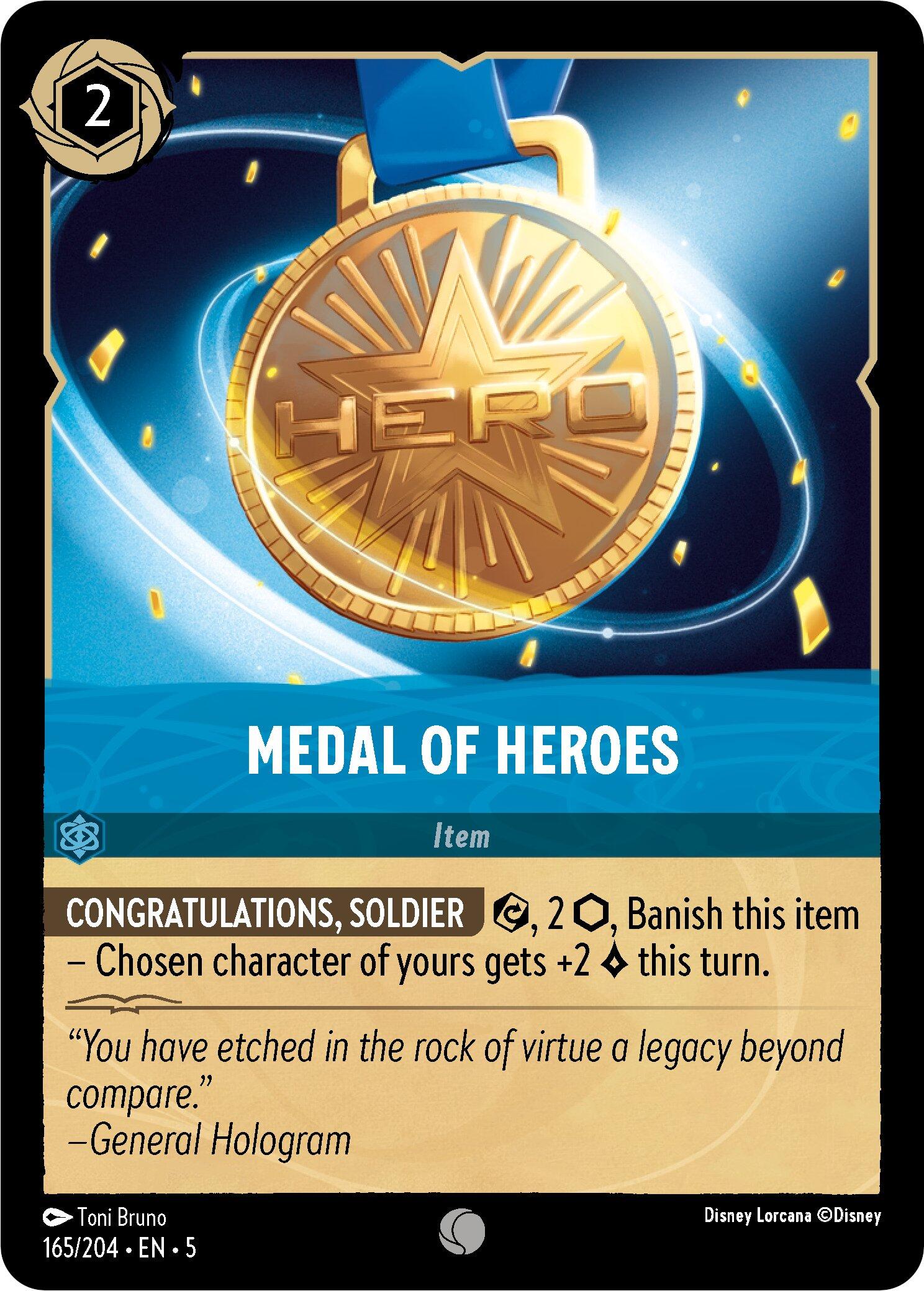 Medal of Heroes (165/204) [Shimmering Skies] | Devastation Store