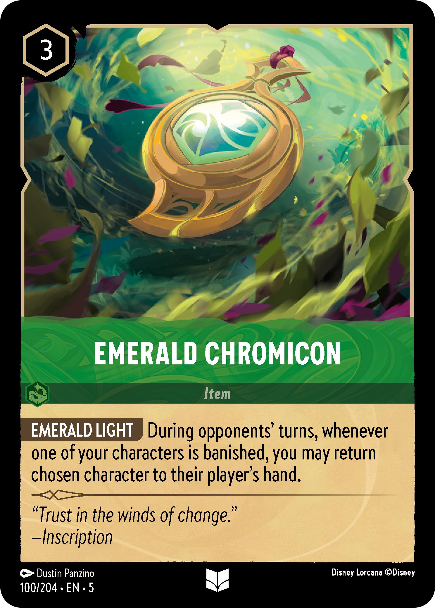 Emerald Chromicon (100/204) [Shimmering Skies] | Devastation Store