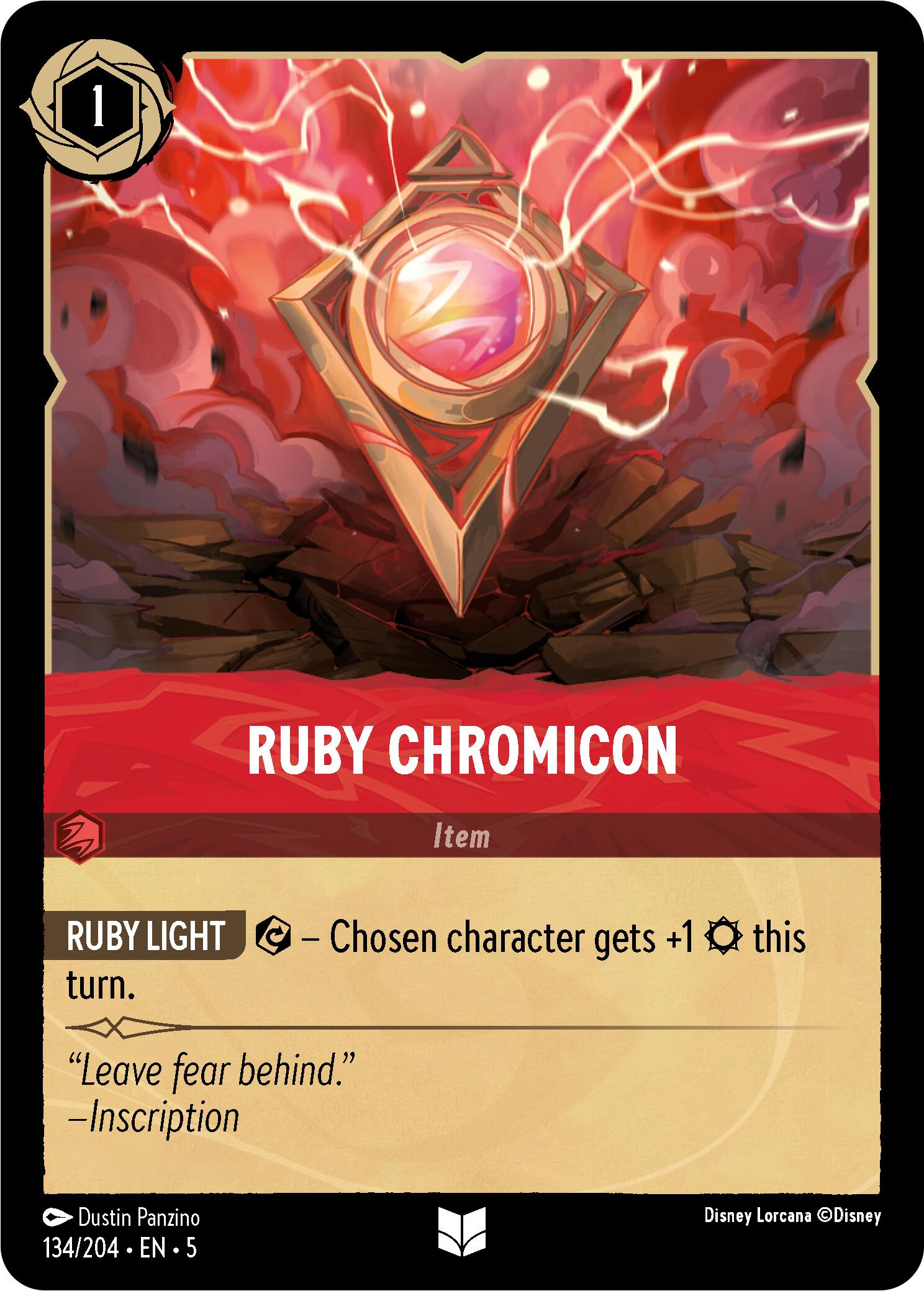 Ruby Chromicon (134/204) [Shimmering Skies] | Devastation Store