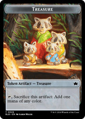 Cat // Treasure Double-Sided Token [Bloomburrow Commander Tokens] | Devastation Store