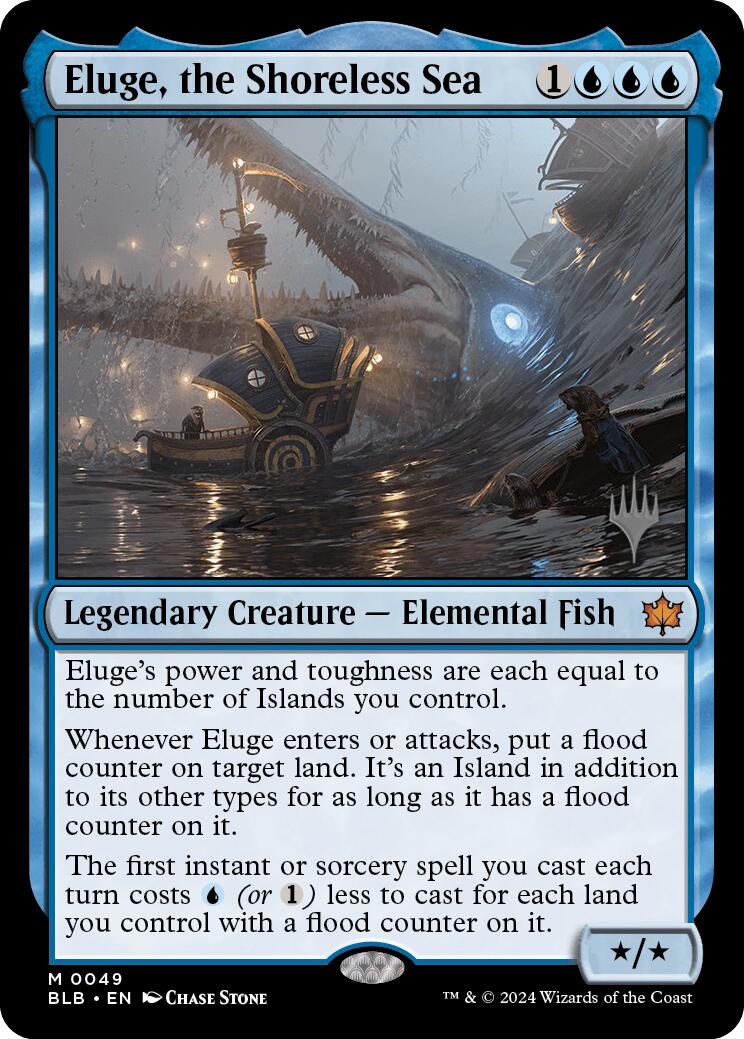 Eluge, the Shoreless Sea (Promo Pack) [Bloomburrow Promos] | Devastation Store