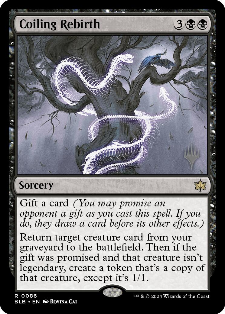 Coiling Rebirth (Promo Pack) [Bloomburrow Promos] | Devastation Store
