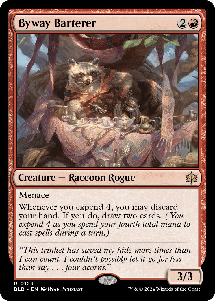 Byway Barterer (Promo Pack) [Bloomburrow Promos] | Devastation Store
