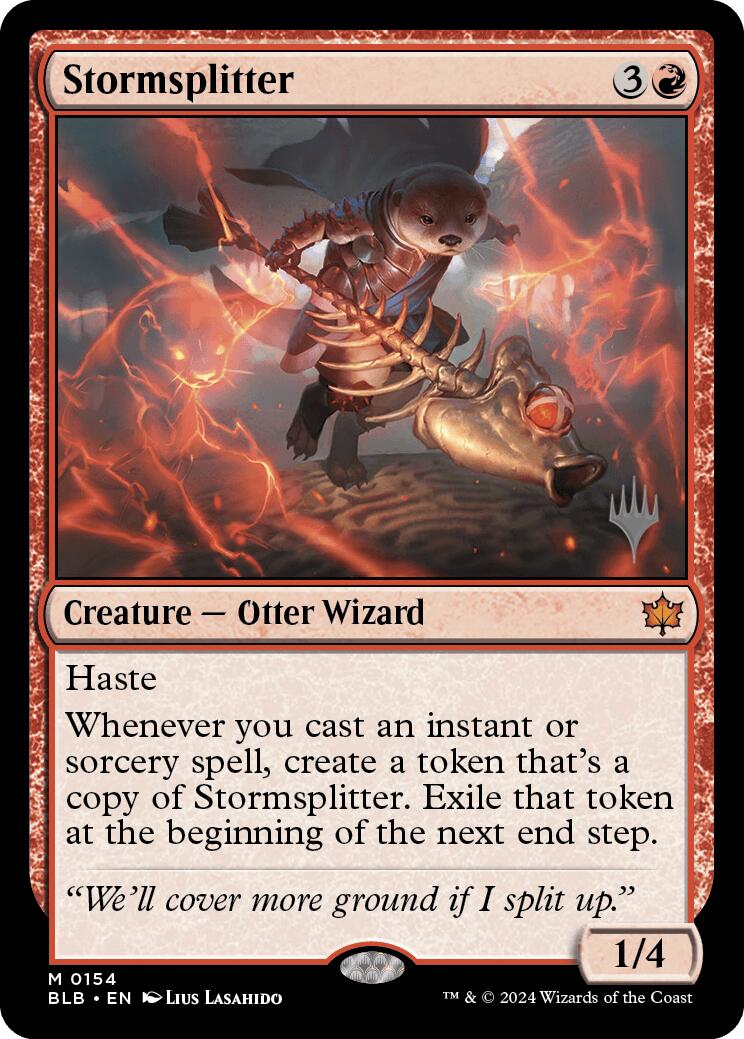 Stormsplitter (Promo Pack) [Bloomburrow Promos] | Devastation Store