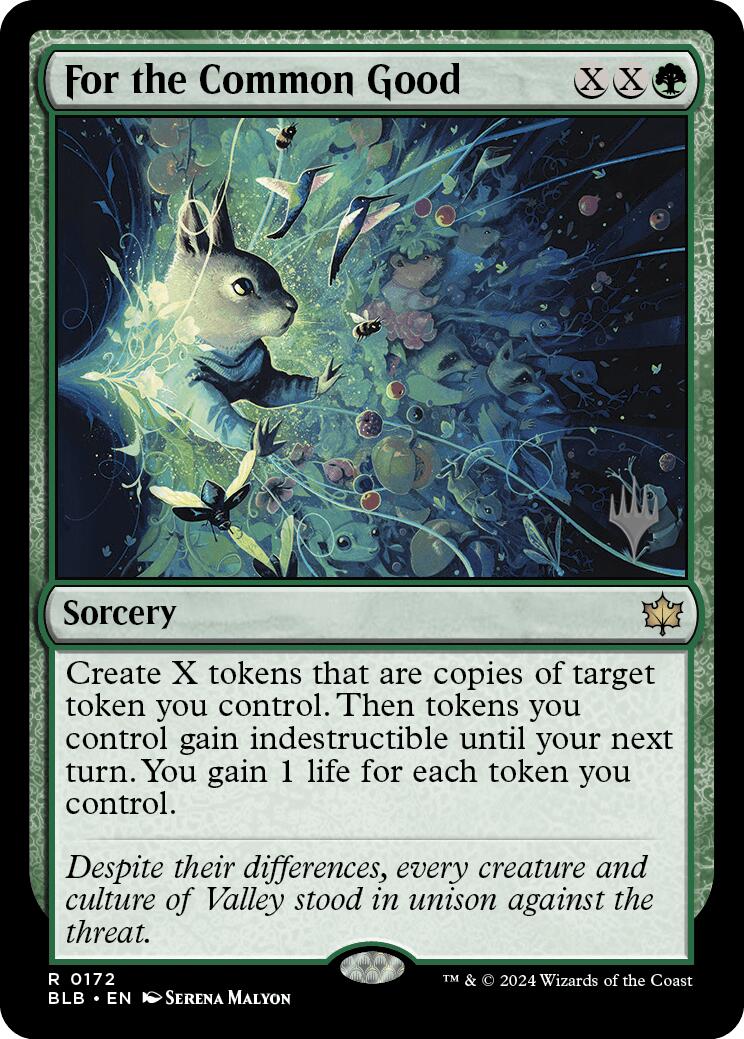 For the Common Good (Promo Pack) [Bloomburrow Promos] | Devastation Store
