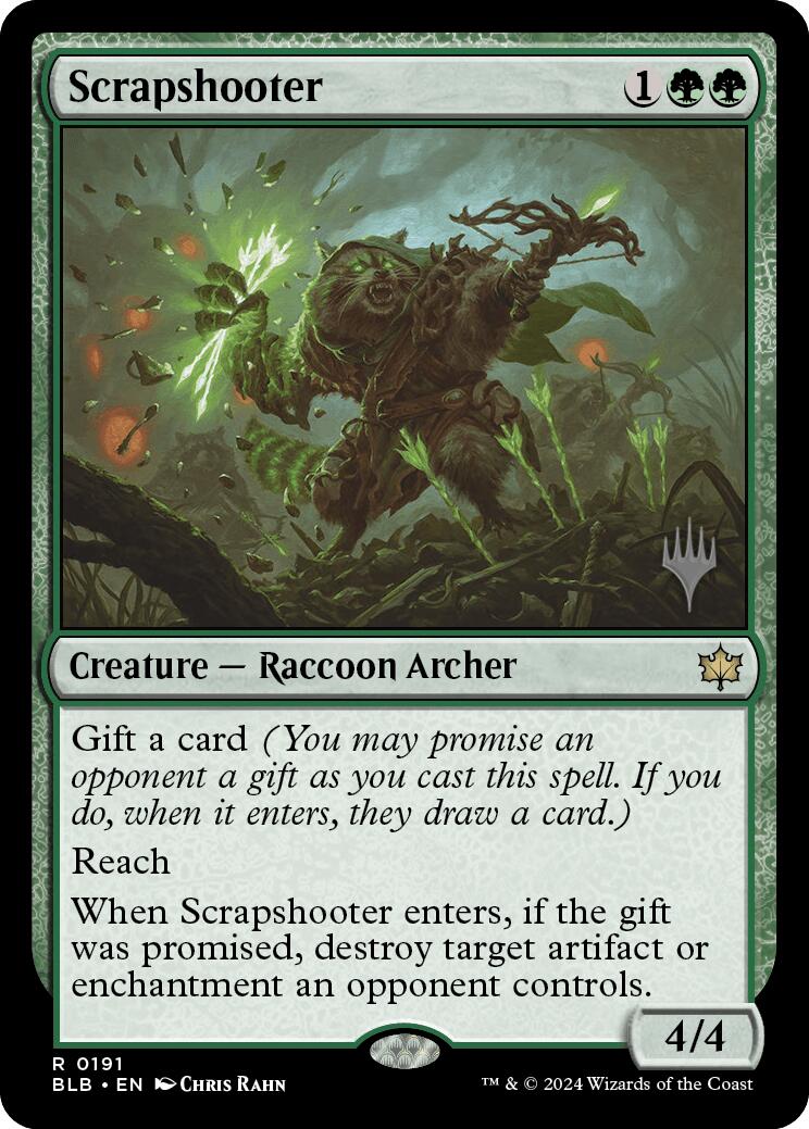 Scrapshooter (Promo Pack) [Bloomburrow Promos] | Devastation Store