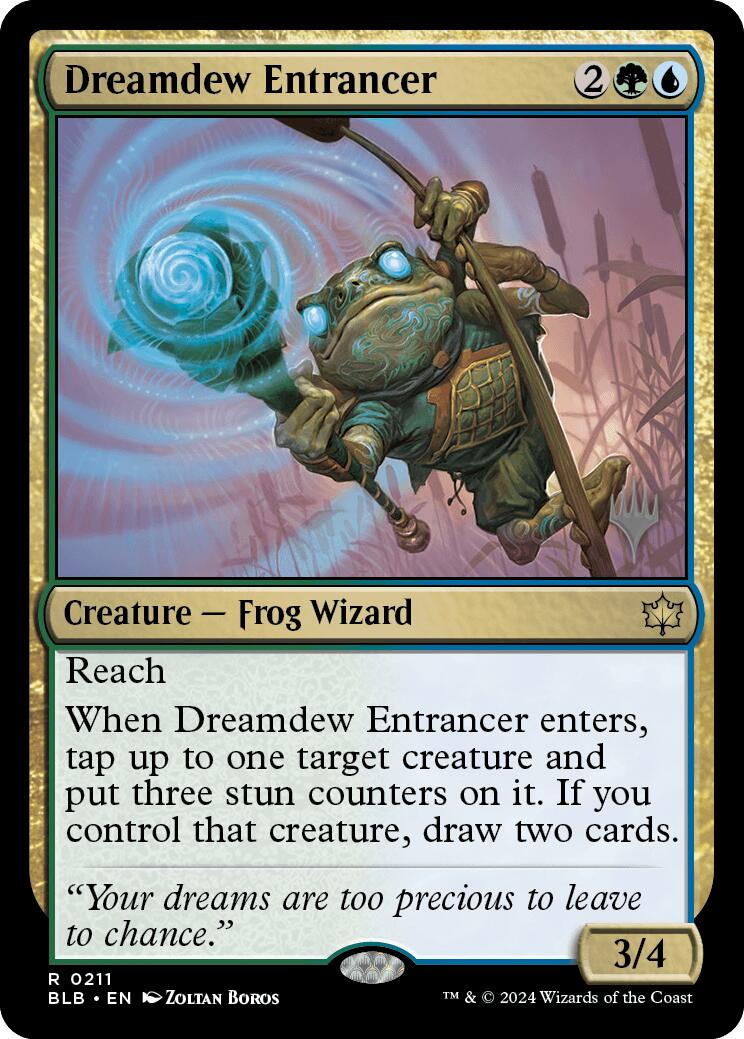 Dreamdew Entrancer (Promo Pack) [Bloomburrow Promos] | Devastation Store