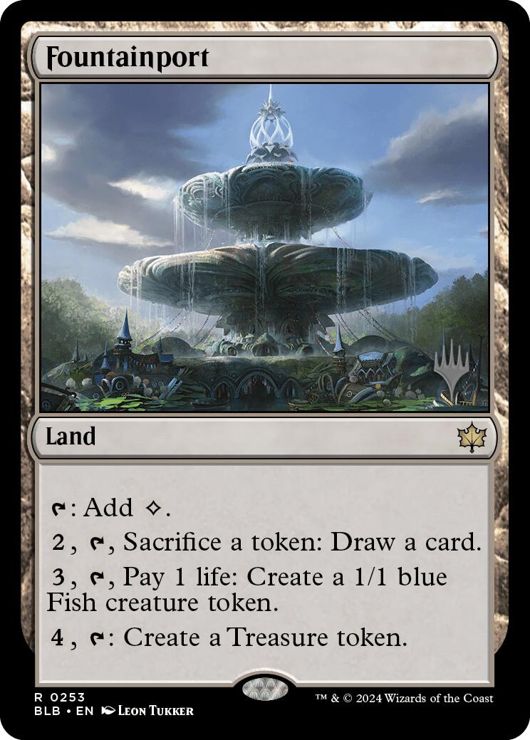 Fountainport (Promo Pack) [Bloomburrow Promos] | Devastation Store