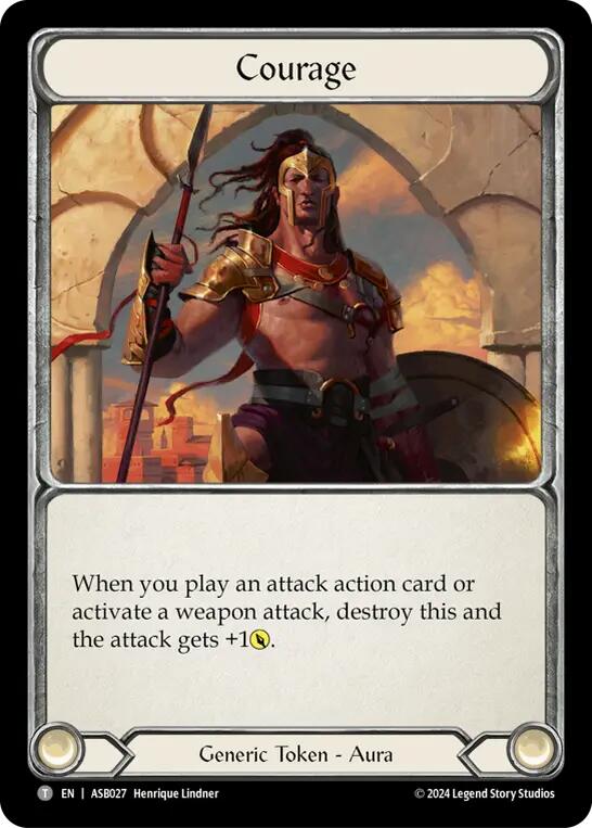 Courage [ASB027] (Armory Deck: Boltyn) | Devastation Store