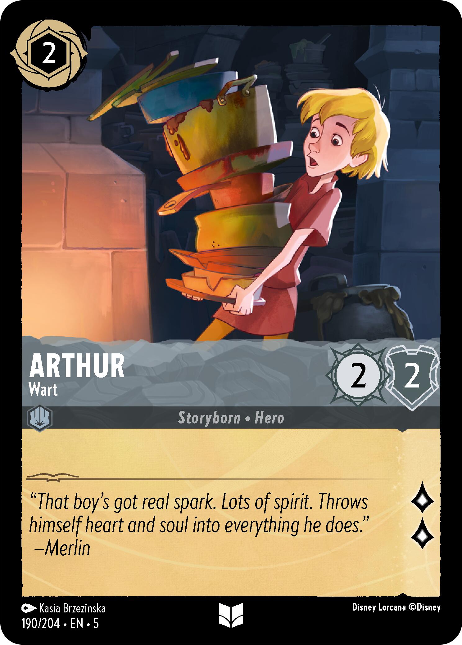 Arthur - Wart (190/204) [Shimmering Skies] | Devastation Store