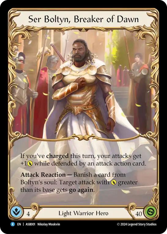 Ser Boltyn, Breaker of Dawn [ASB001] (Armory Deck: Boltyn) | Devastation Store