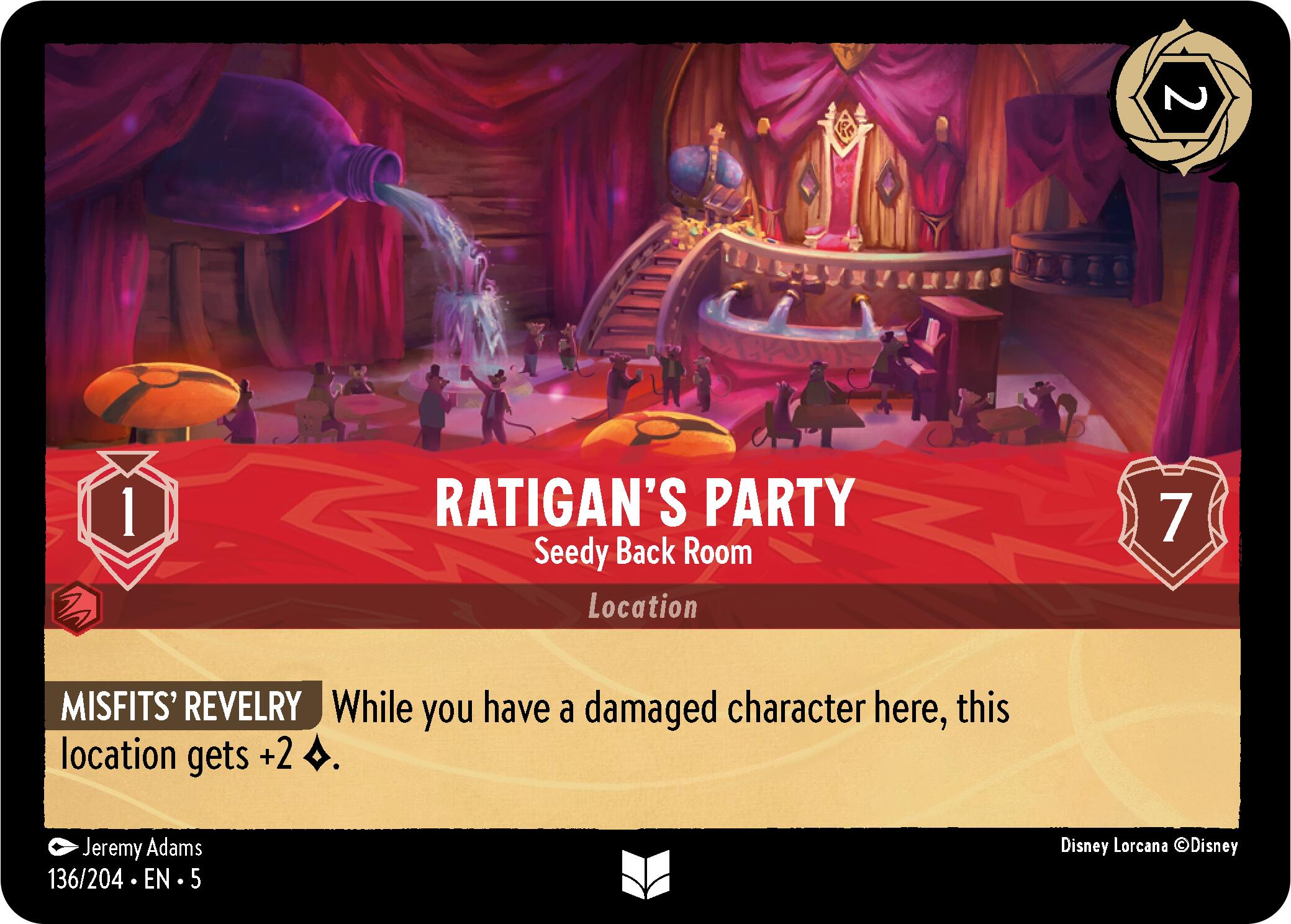 Ratigan's Party - Seedy Back Room (136/204) [Shimmering Skies] - Devastation Store | Devastation Store