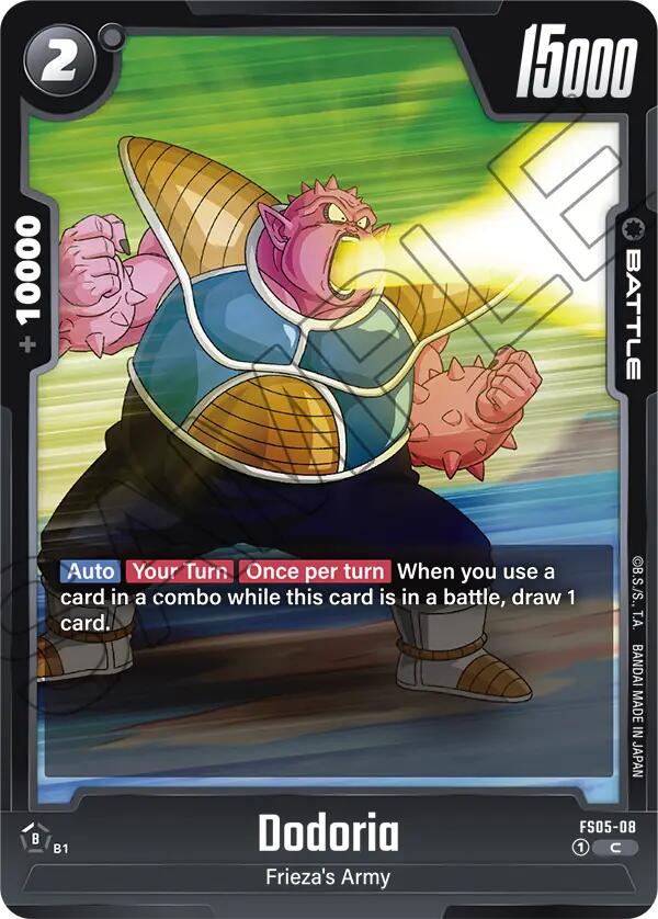 Dodoria [Starter Deck: Bardock] | Devastation Store
