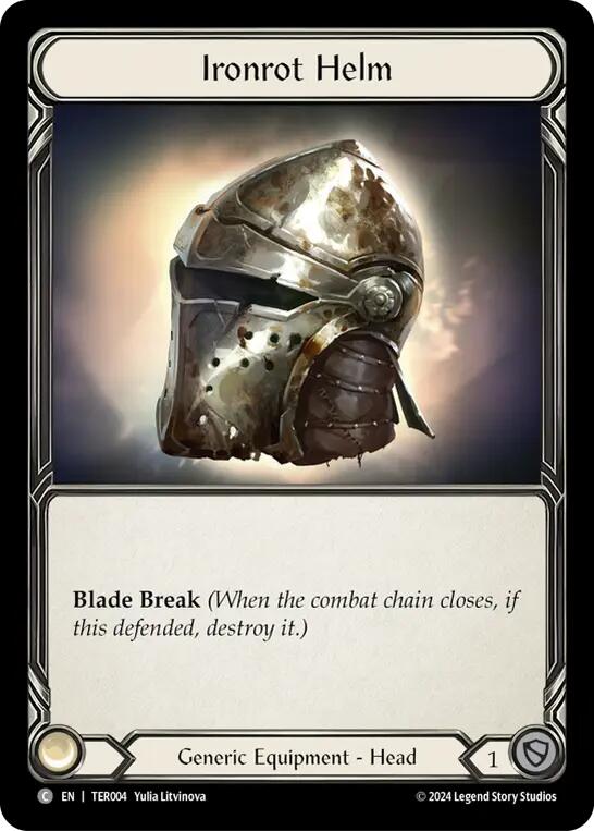 Ironrot Helm [TER004] (1st Strike) | Devastation Store