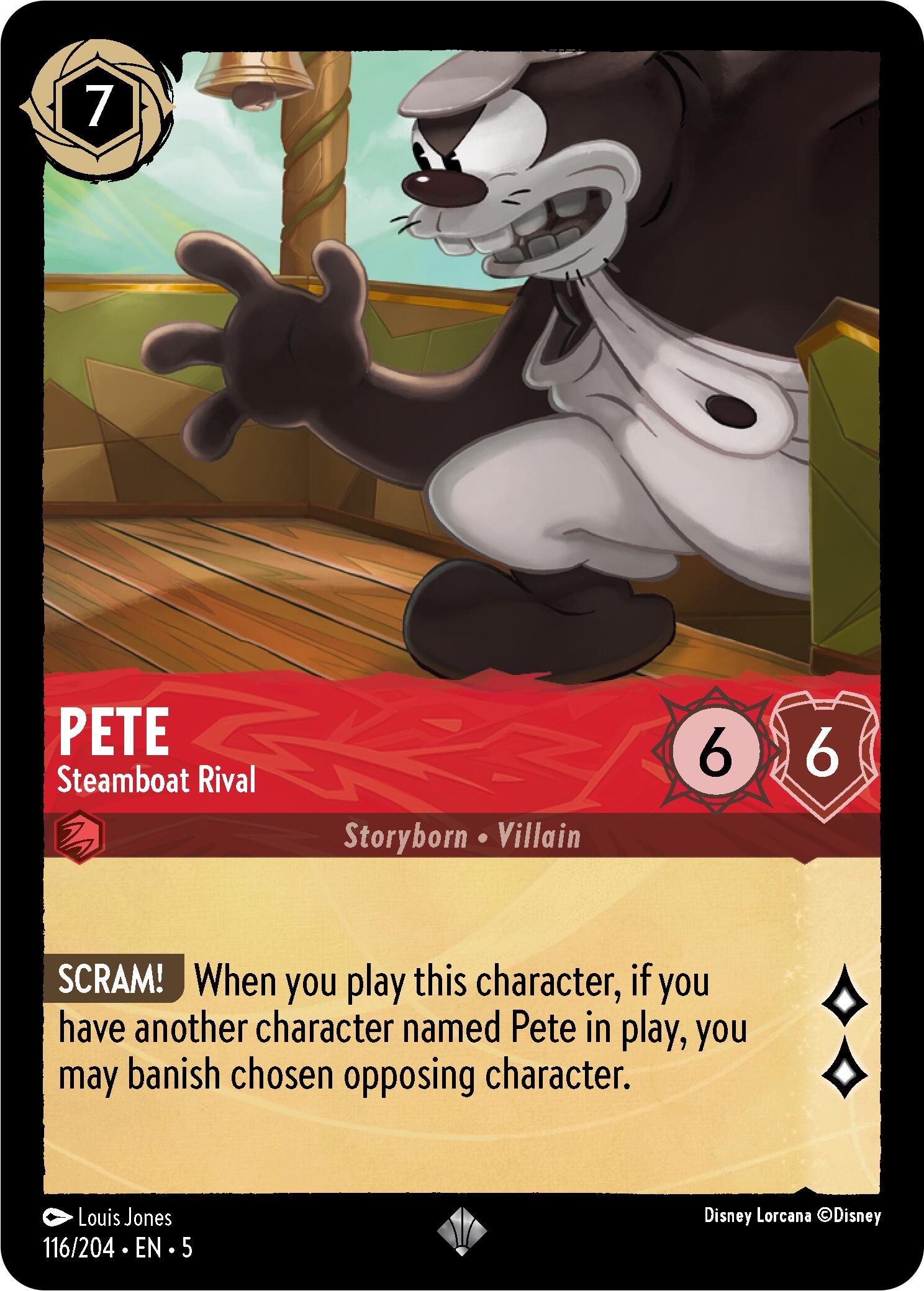 Pete - Steamboat Rival (116/204) [Shimmering Skies] | Devastation Store