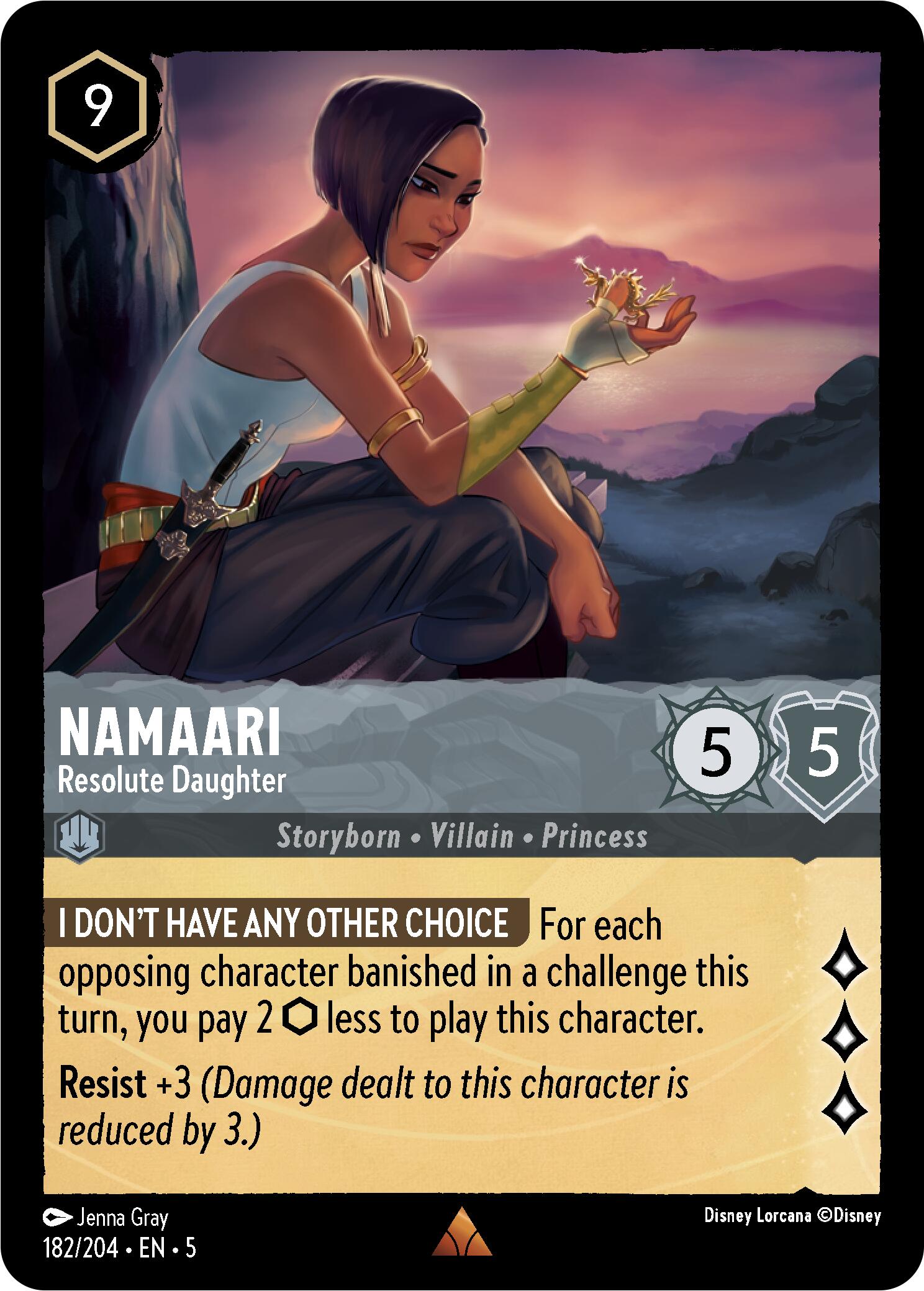 Namaari - Resolute Daughter (182/204) [Shimmering Skies] | Devastation Store