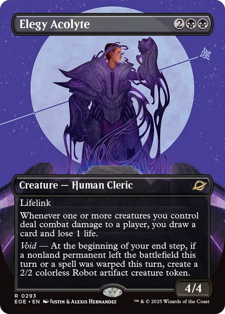 Elegy Acolyte (Borderless) [Edge of Eternities] | Devastation Store