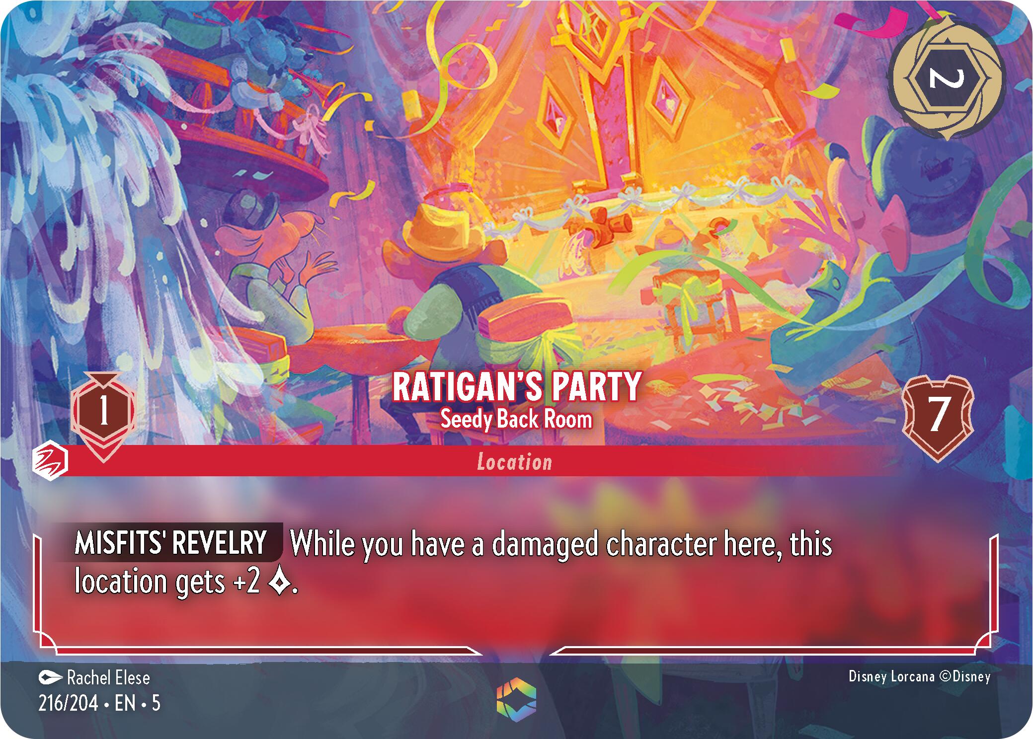 Ratigan's Party - Seedy Back Room (Enchanted) (216/204) [Shimmering Skies] | Devastation Store