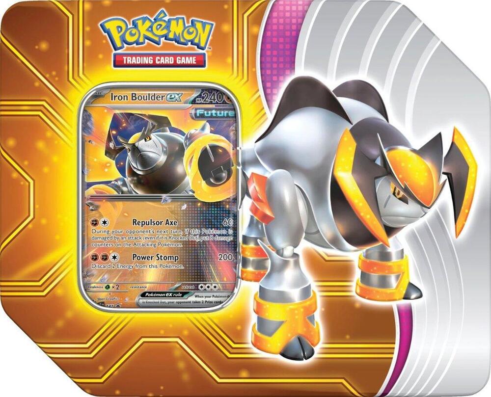 Paradox Destinies Tin (Iron Boulder ex) | Devastation Store