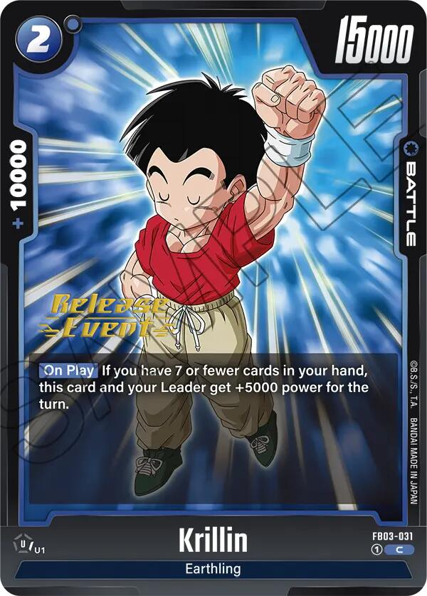 Krillin [Raging Roar Release Event Cards] | Devastation Store