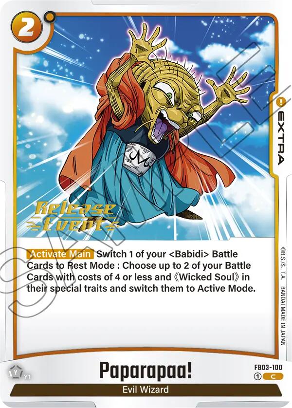 Paparapaa! [Raging Roar Release Event Cards] | Devastation Store