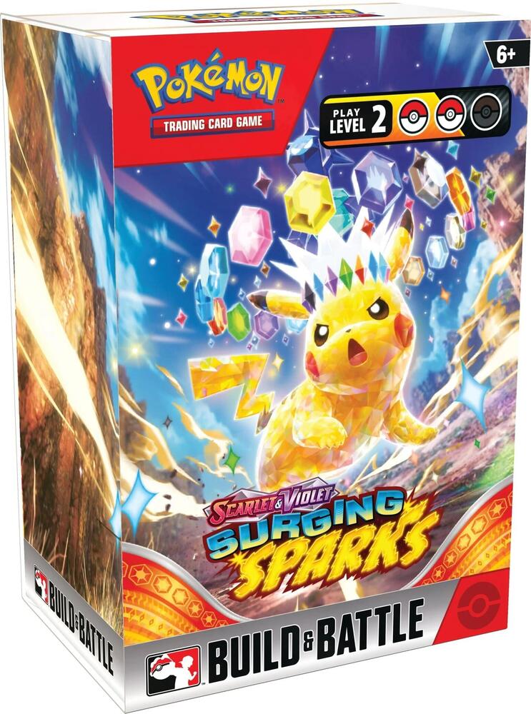 Scarlet & Violet: Surging Sparks - Build and Battle Box | Devastation Store