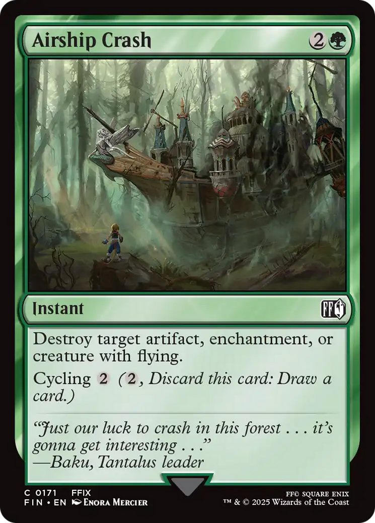 Airship Crash [FINAL FANTASY] | Devastation Store
