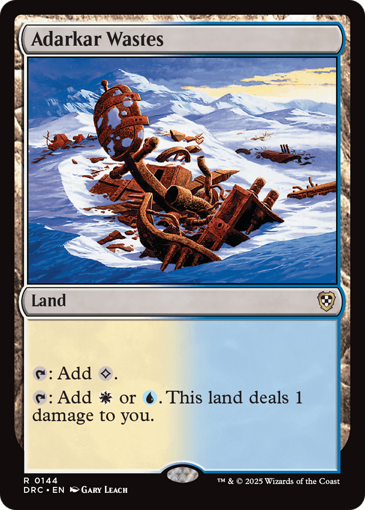 Adarkar Wastes [Aetherdrift Commander] | Devastation Store