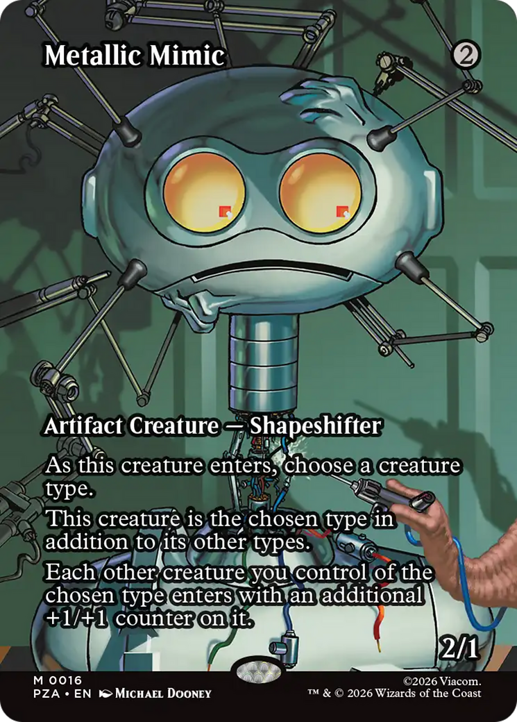 Metallic Mimic (Borderless) [Teenage Mutant Ninja Turtles Eternal-Legal] | Devastation Store
