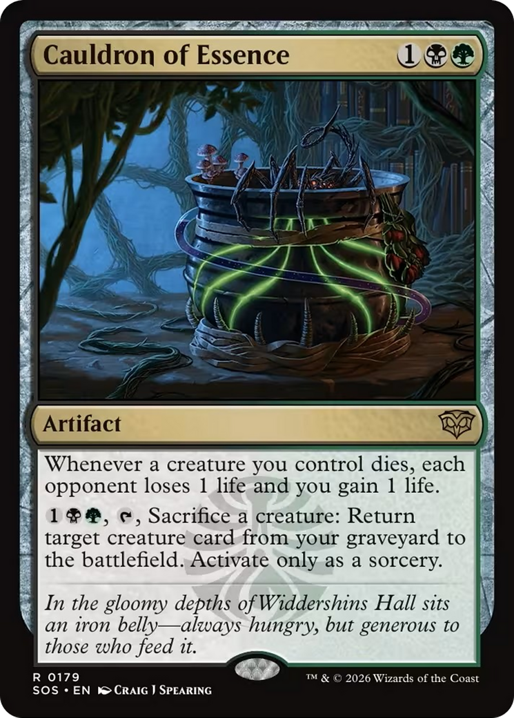Cauldron of Essence [Secrets of Strixhaven] | Devastation Store