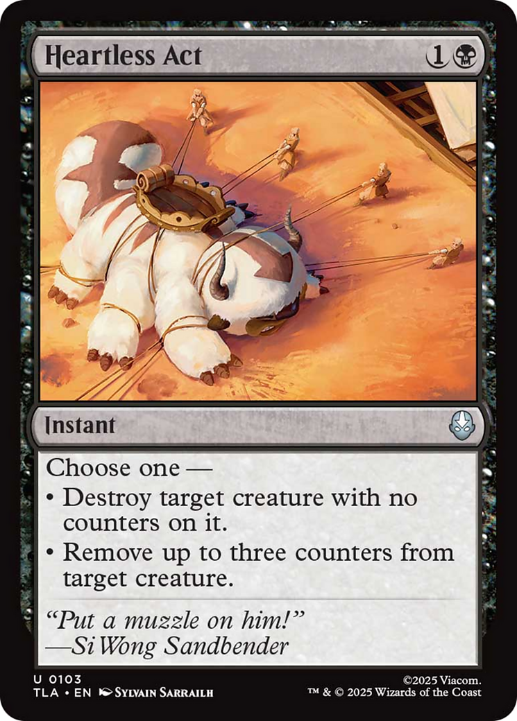 Heartless Act [Avatar: The Last Airbender] | Devastation Store