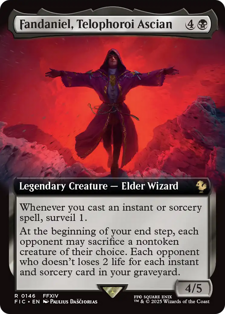 Fandaniel, Telophoroi Ascian (Extended Art) [FINAL FANTASY Commander] | Devastation Store