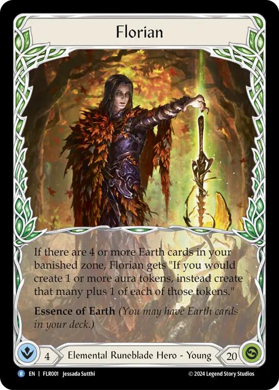 Florian [FLR001] (Rosetta Florian Blitz Deck)  Rainbow Foil | Devastation Store