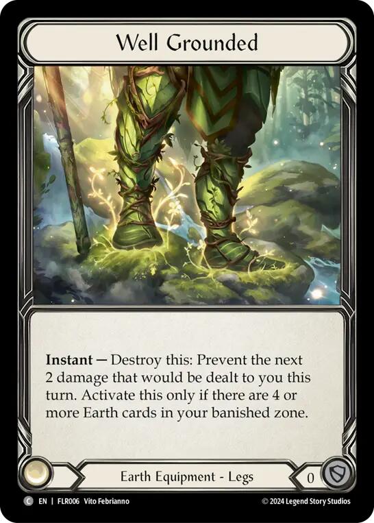 Well Grounded [FLR006] (Rosetta Florian Blitz Deck) | Devastation Store
