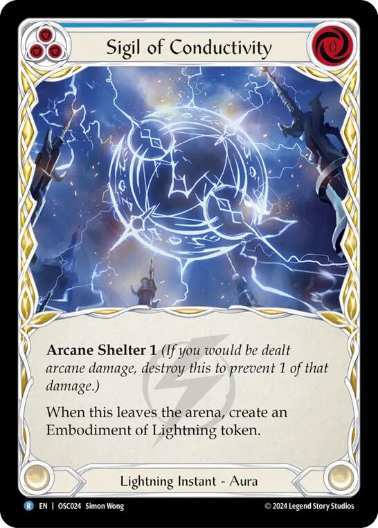 Sigil of Conductivity [OSC024] (Rosetta Oscilio Blitz Deck) | Devastation Store