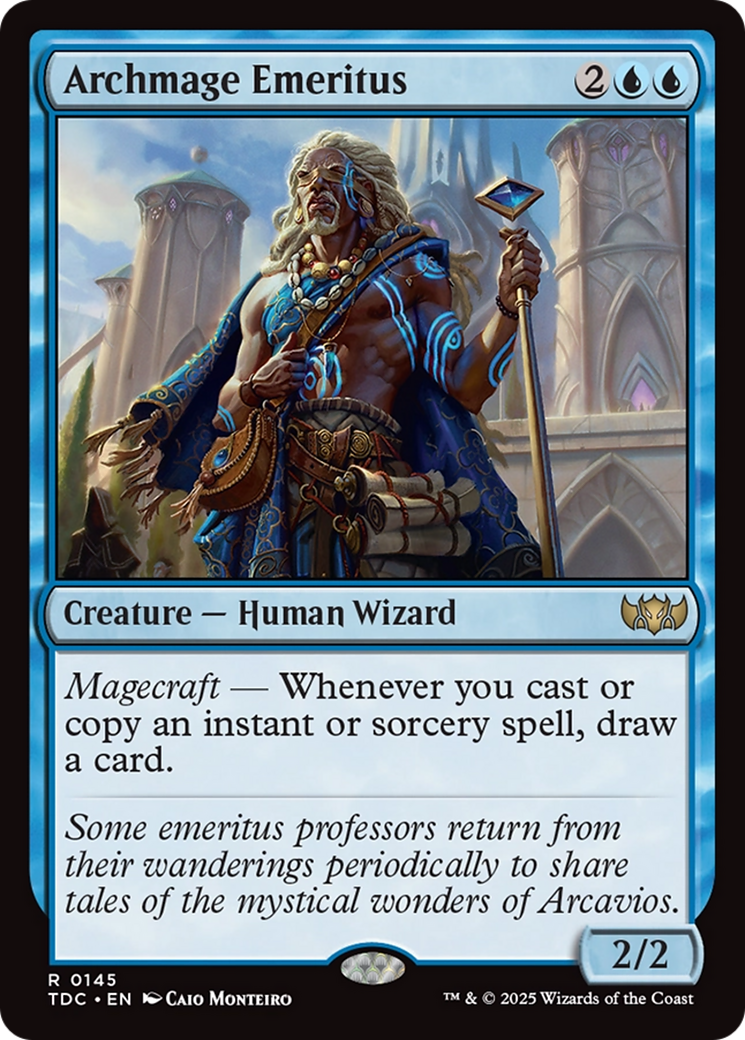 Archmage Emeritus [Tarkir: Dragonstorm Commander] | Devastation Store