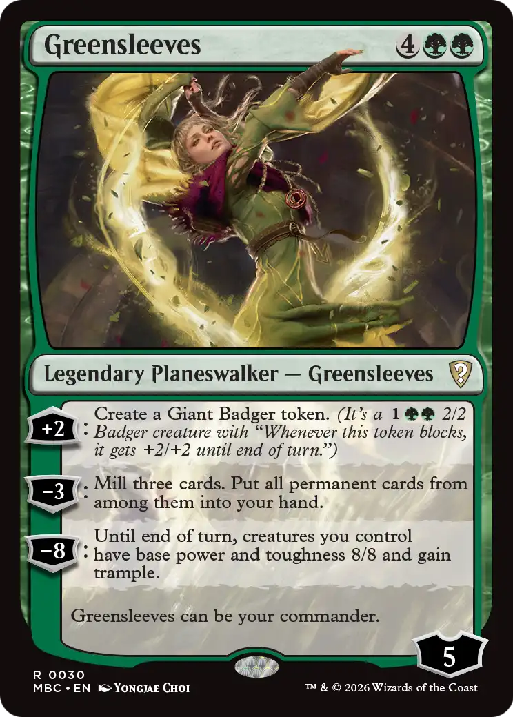 Greensleeves [Mystery Booster: Commander Edition] | Devastation Store